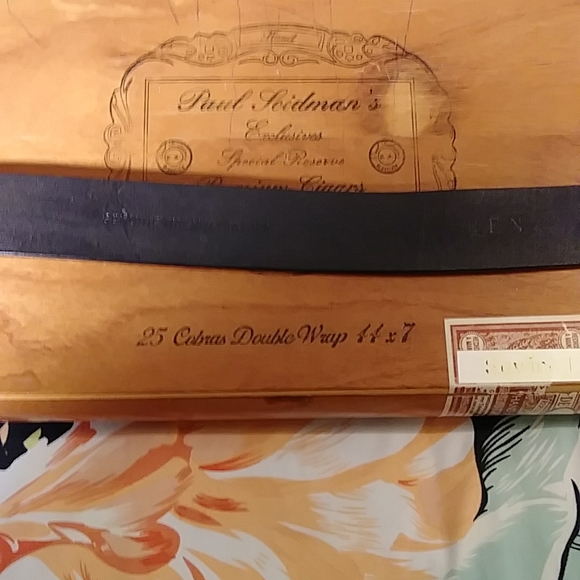 Lauren Ralph Lauren Genuine Italian Leather Solid Brass Belt - Picture 5 of 6